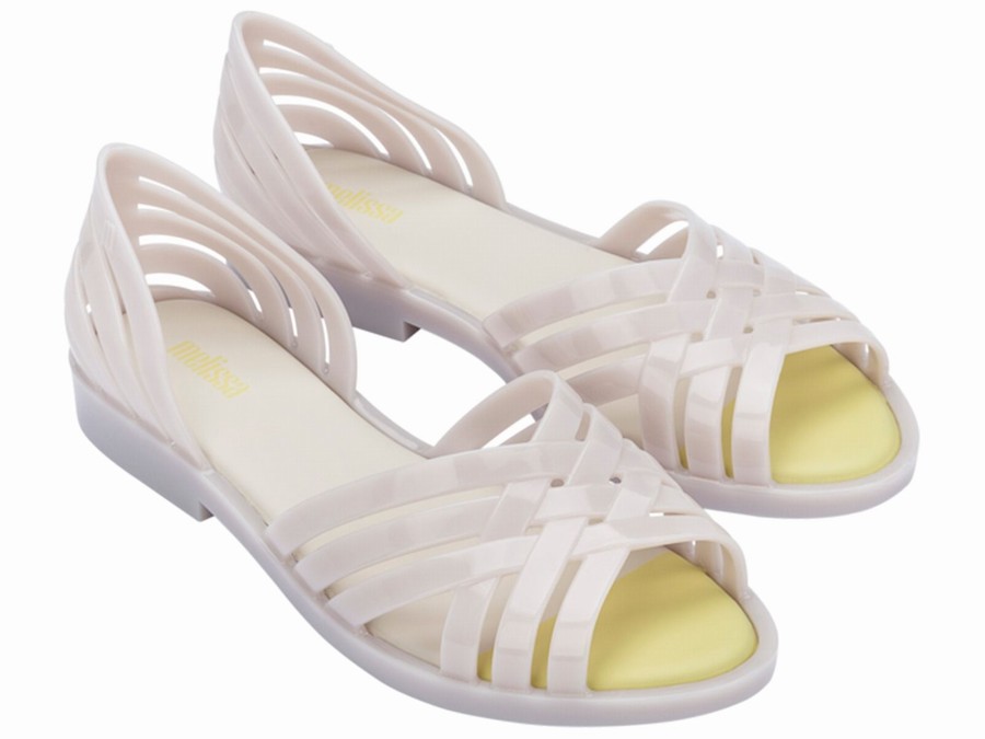 Sandalias Melissa Flora Mujer - Blancas - Argentina CWP-134069
